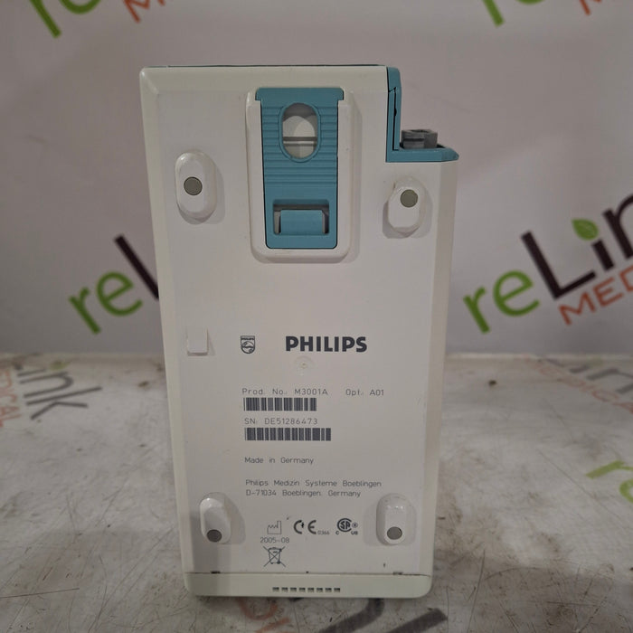 Philips M3001A-A01 Fast SpO2, NIBP, ECG MMS Module