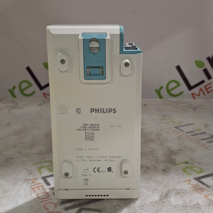 Philips M3001A-A01 Fast SpO2, NIBP, ECG MMS Module