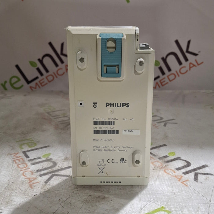Philips M3001A-A01 Fast SpO2, NIBP, ECG MMS Module