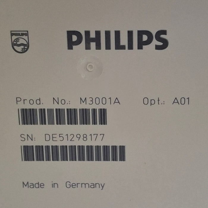 Philips M3001A-A01 Fast SpO2, NIBP, ECG MMS Module