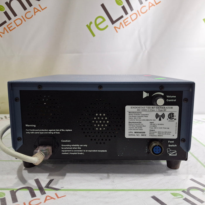 Boston Scientific Endostat III RF Generator