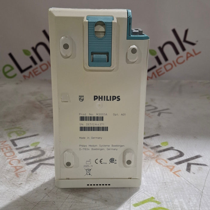 Philips M3001A-A01 Fast SpO2, NIBP, ECG MMS Module