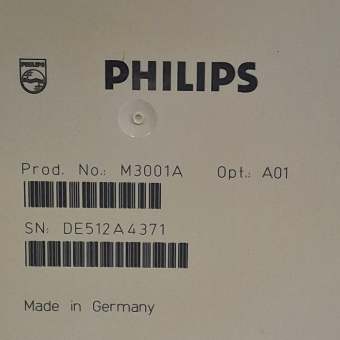 Philips M3001A-A01 Fast SpO2, NIBP, ECG MMS Module