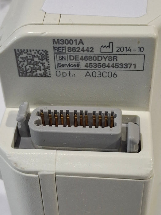 Philips M3001A-A03C06 Masimo SpO2, NIBP, ECG, Temp, IBP MMS Module