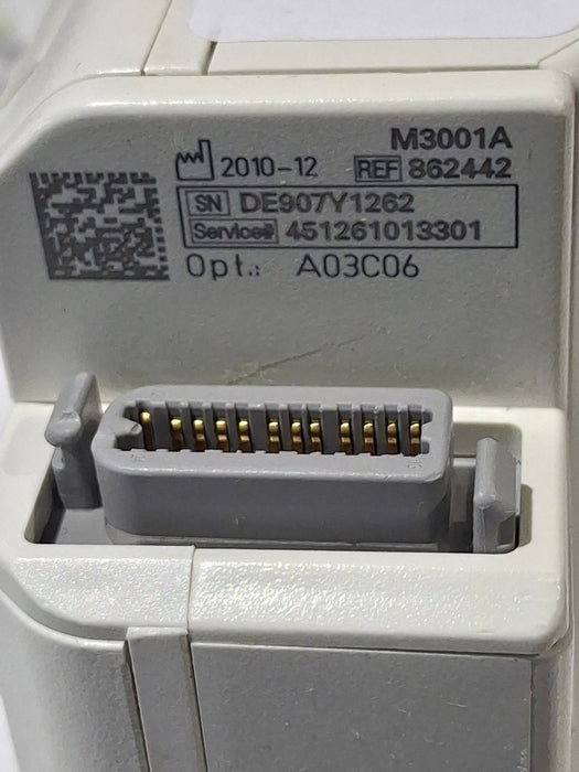 Philips M3001A-A03C06 Masimo SpO2, NIBP, ECG, Temp, IBP MMS Module