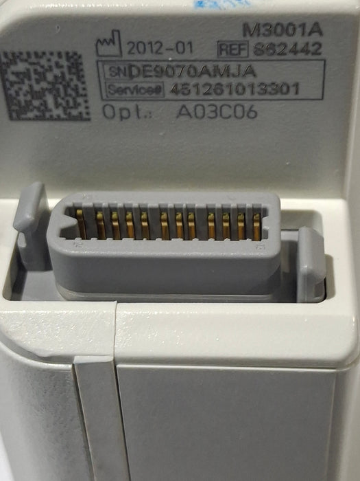 Philips M3001A-A03C06 Masimo SpO2, NIBP, ECG, Temp, IBP MMS Module