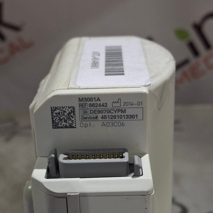 Philips M3001A-A03C06 Masimo SpO2, NIBP, ECG, Temp, IBP MMS Module