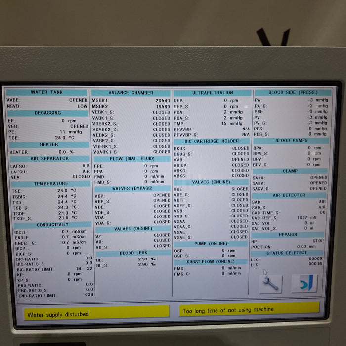 B. Braun Dialog Plus Hemodialysis Machine