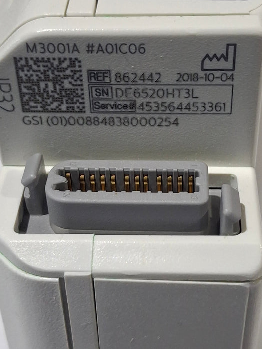 Philips M3001A-A01C06 Fast SpO2, NIBP, ECG, Temp, IBP MMS Module