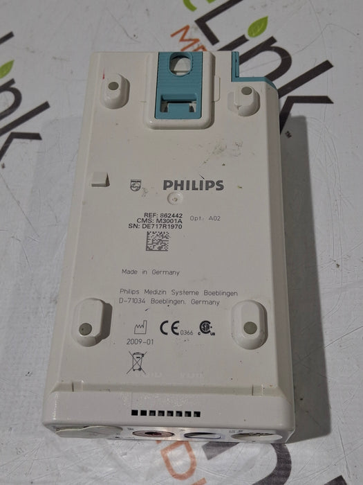 Philips M3001A-A02 OxiMax SpO2, NIBP, ECG MMS Module