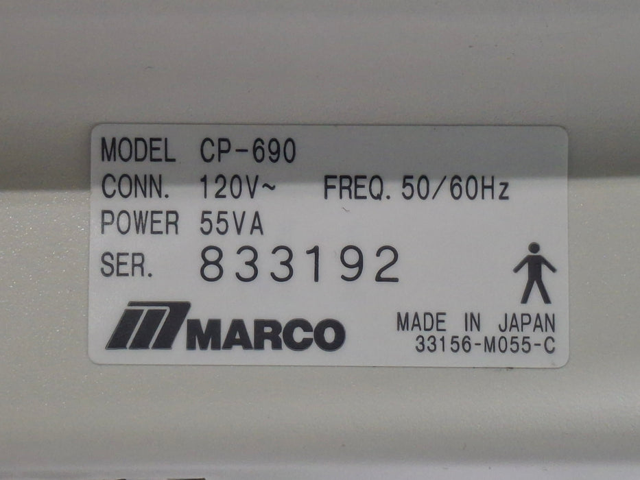 Marco CP-690E Medical Optometry Automatic Chart Projector