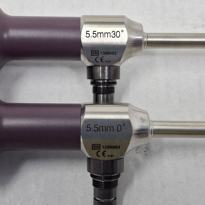 Stryker 502-513-010 0° & 502-513-030 30° Precision IE Rigid Scopes, 5.5mm