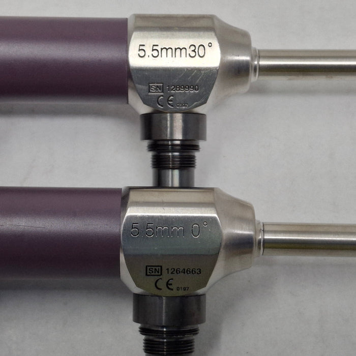 Stryker 502-513-010 0° & 502-513-030 30° Precision IE Rigid Scopes, 5.5mm