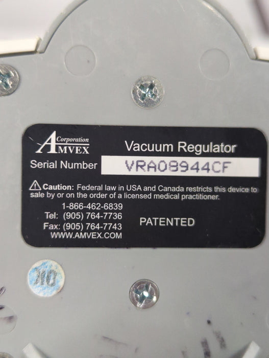 Amvex Vacuum Regulator
