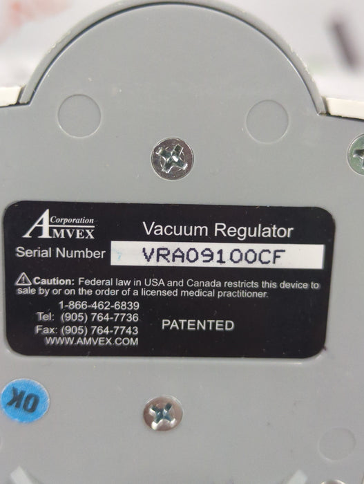 Amvex Vacuum Regulator