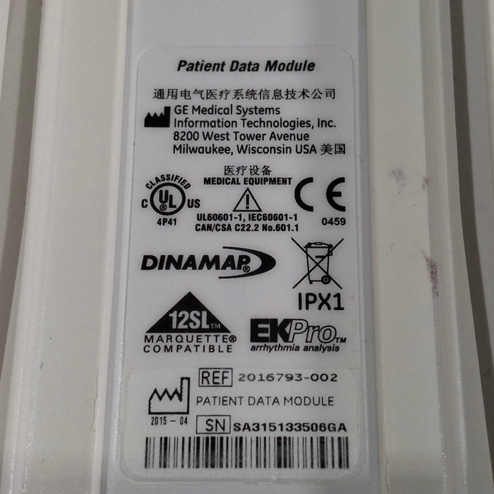 GE Healthcare PDM Nellcor Patient Data Module
