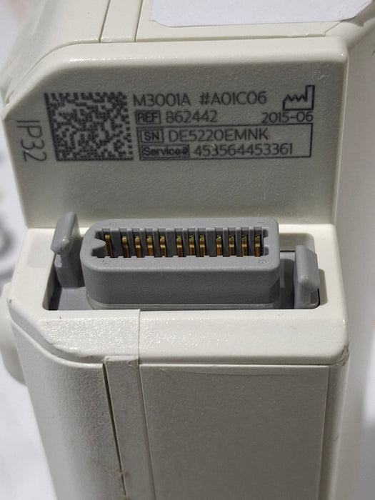 Philips M3001A-A01C06 Fast SpO2, NIBP, ECG, Temp, IBP MMS Module