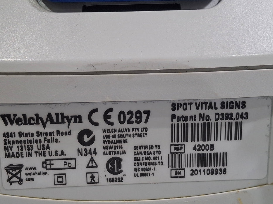 Welch Allyn Spot 420 - NIBP Vital Signs Monitor