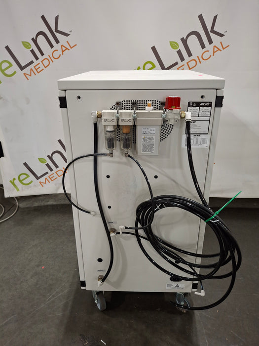 Jun-Air OF302-25M Oil Less Rocking Piston Air Compressor Cabinet Unit