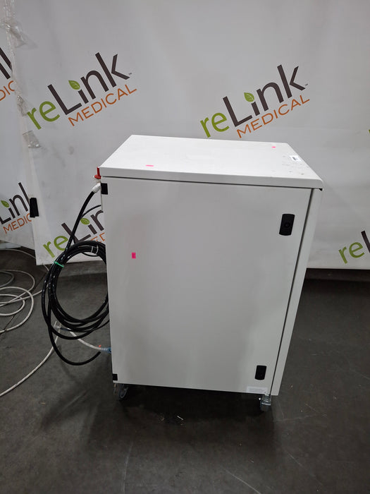 Jun-Air OF302-25M Oil Less Rocking Piston Air Compressor Cabinet Unit