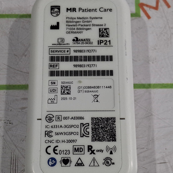 Philips Expression MRI SpO2  989803192771 Patient Module
