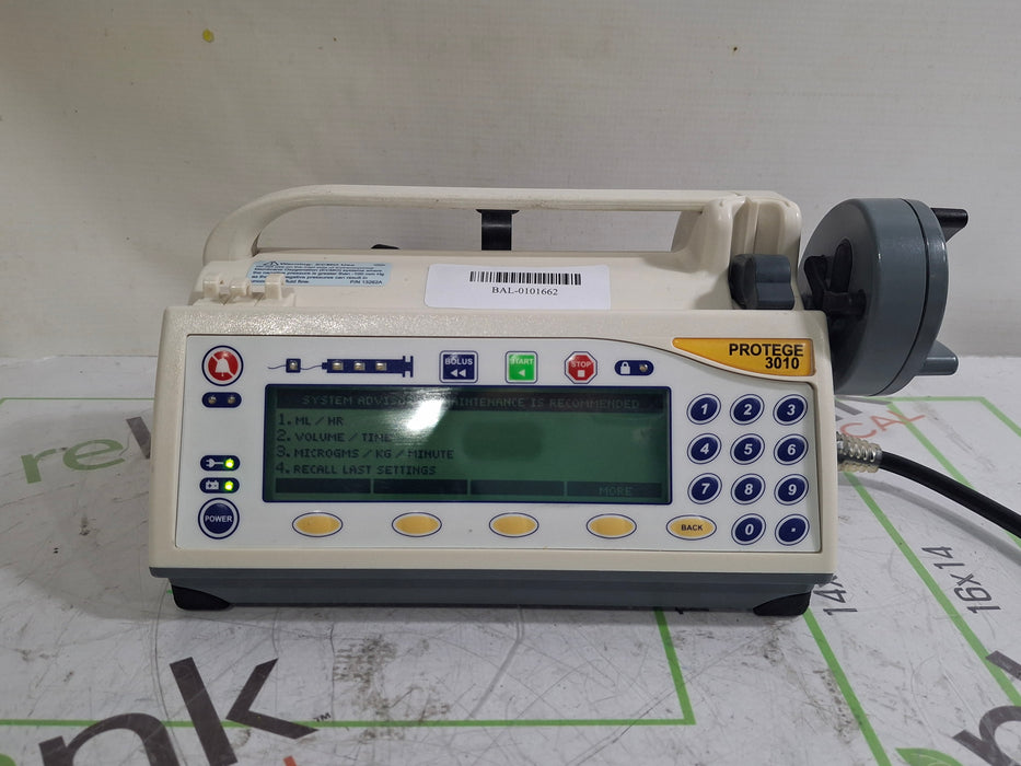 Smiths Medical Medfusion 3010a Syringe Infusion Pump