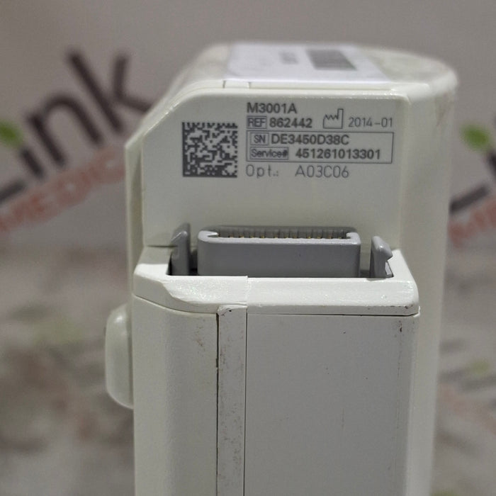 Philips M3001A-A03C06 Masimo SpO2, NIBP, ECG, Temp, IBP MMS Module