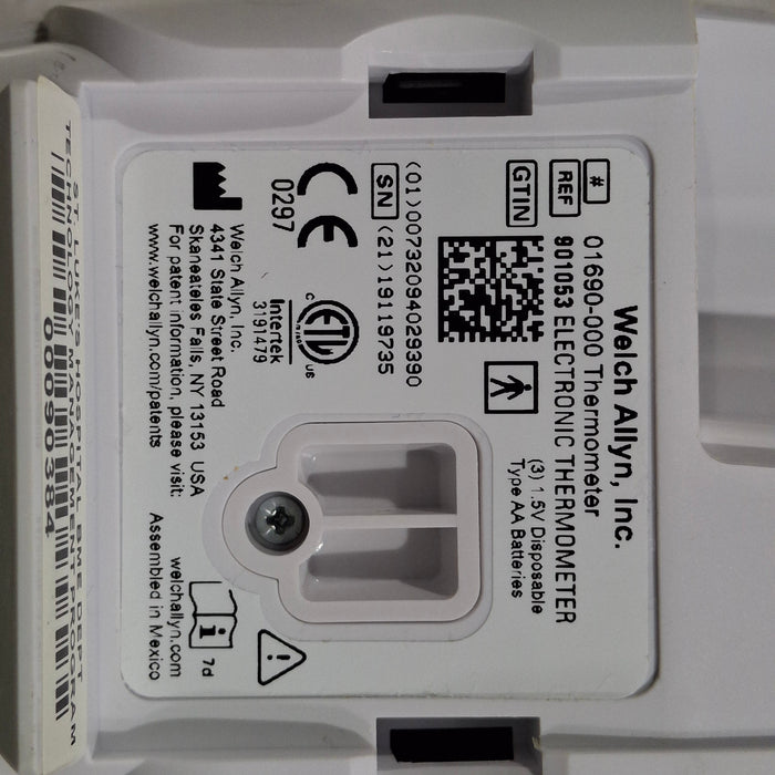 Welch Allyn SureTemp Plus 690 Thermometer