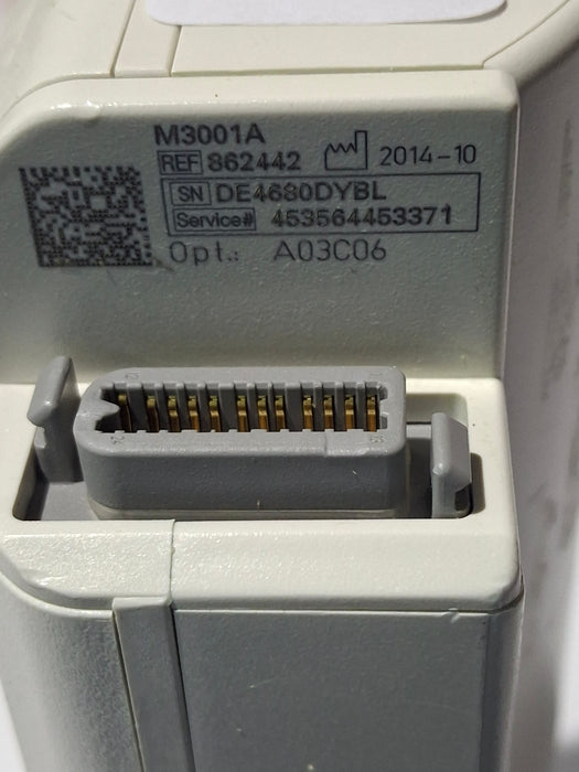 Philips M3001A-A03C06 Masimo SpO2, NIBP, ECG, Temp, IBP MMS Module