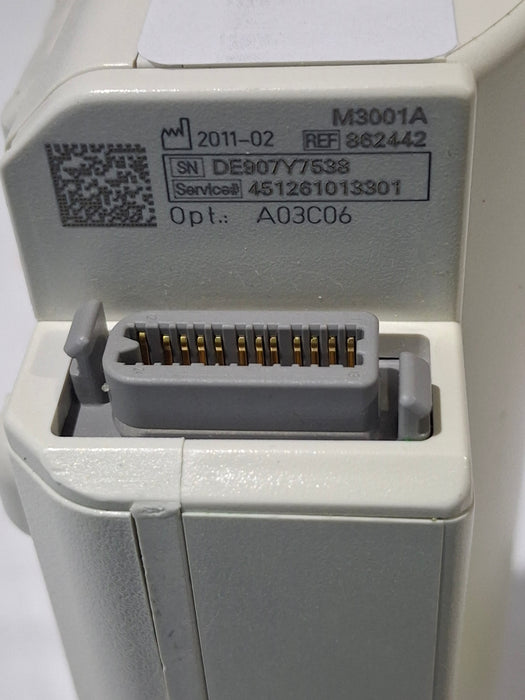 Philips M3001A-A03C06 Masimo SpO2, NIBP, ECG, Temp, IBP MMS Module