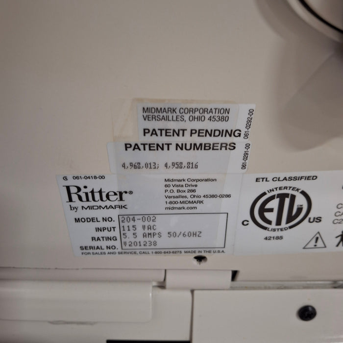 Midmark Ritter 204 Exam Table