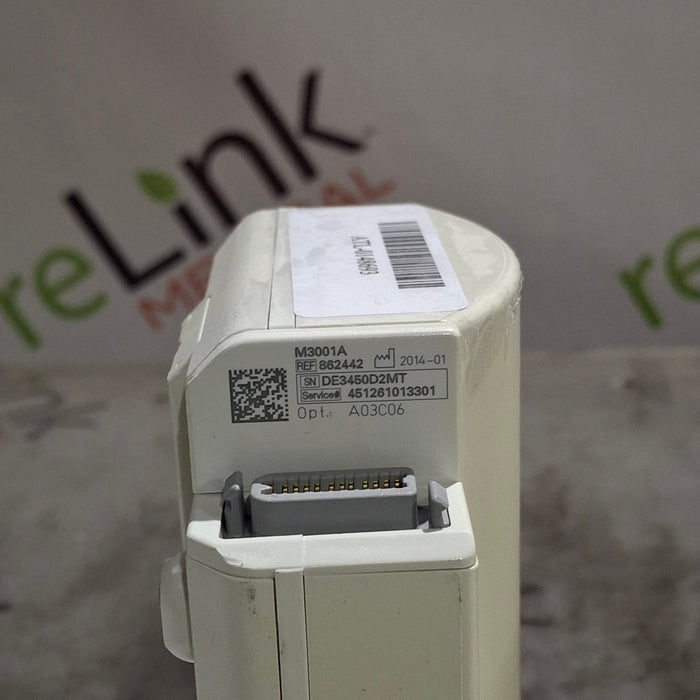 Philips M3001A-A03C06 Masimo SpO2, NIBP, ECG, Temp, IBP MMS Module