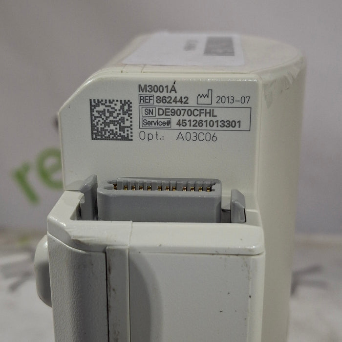 Philips M3001A-A03C06 Masimo SpO2, NIBP, ECG, Temp, IBP MMS Module