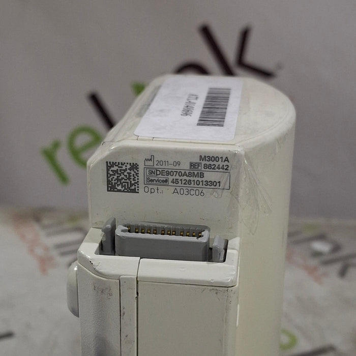 Philips M3001A-A03C06 Masimo SpO2, NIBP, ECG, Temp, IBP MMS Module