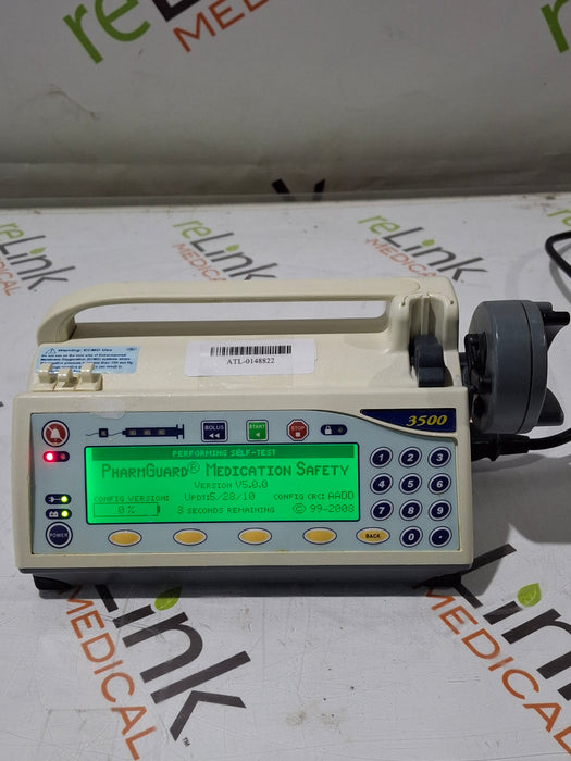Smiths Medical Medfusion 3500 Version 5 Syringe Infusion Pump
