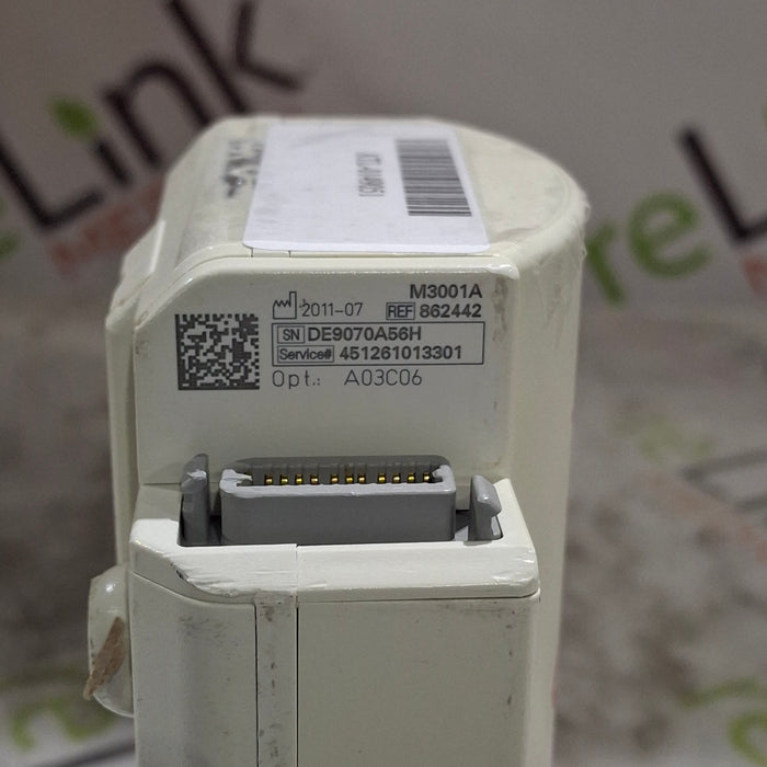 Philips M3001A-A03C06 Masimo SpO2, NIBP, ECG, Temp, IBP MMS Module