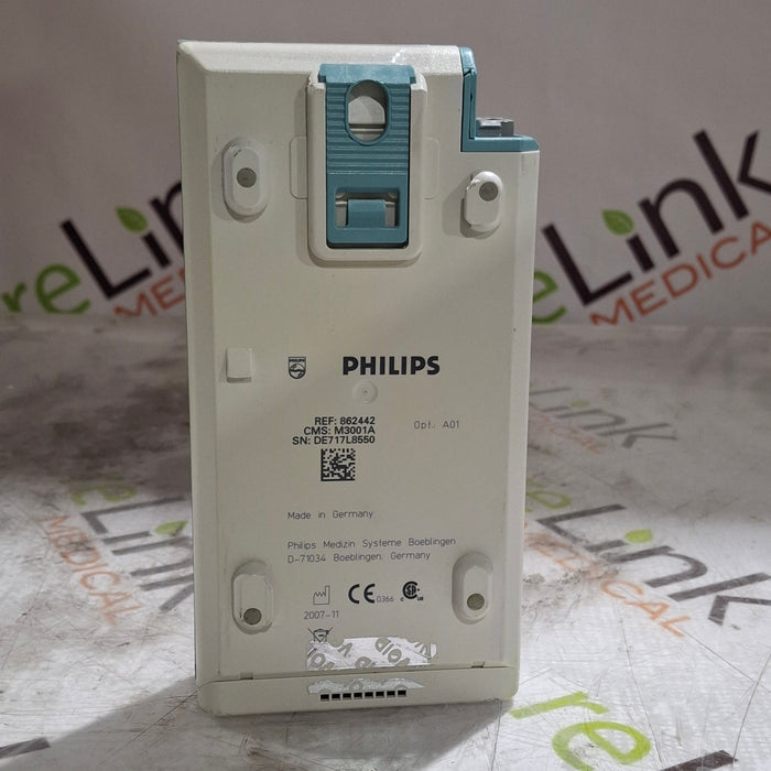 Philips M3001A-A01 Fast SpO2, NIBP, ECG MMS Module