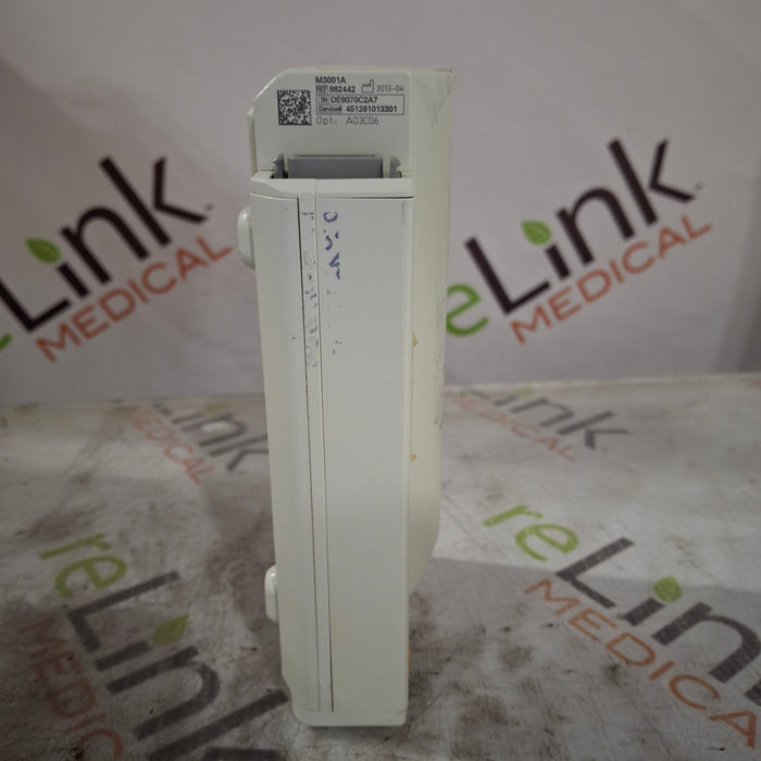 Philips M3001A-A03C06 Masimo SpO2, NIBP, ECG, Temp, IBP MMS Module