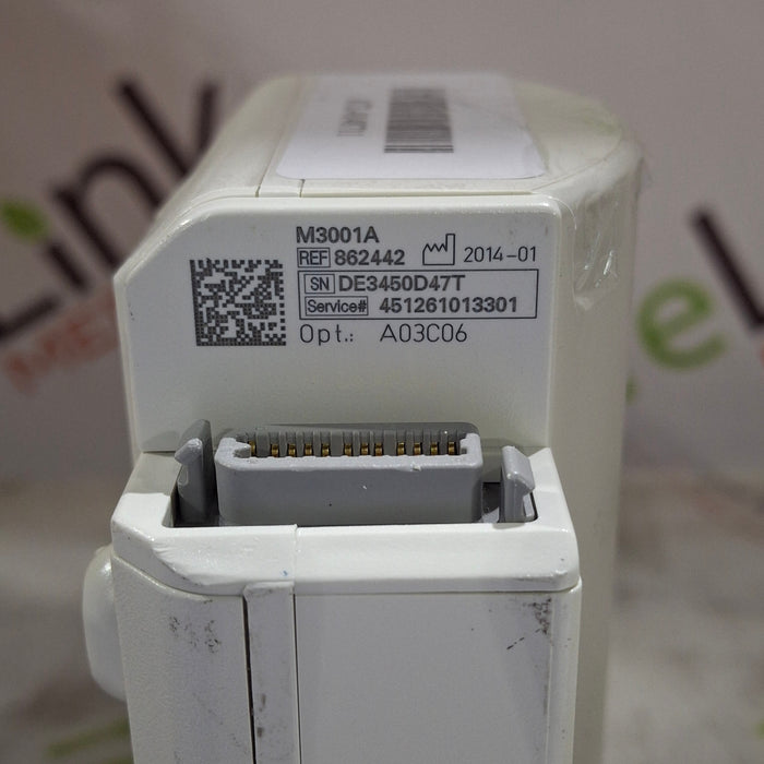 Philips M3001A-A03C06 Masimo SpO2, NIBP, ECG, Temp, IBP MMS Module