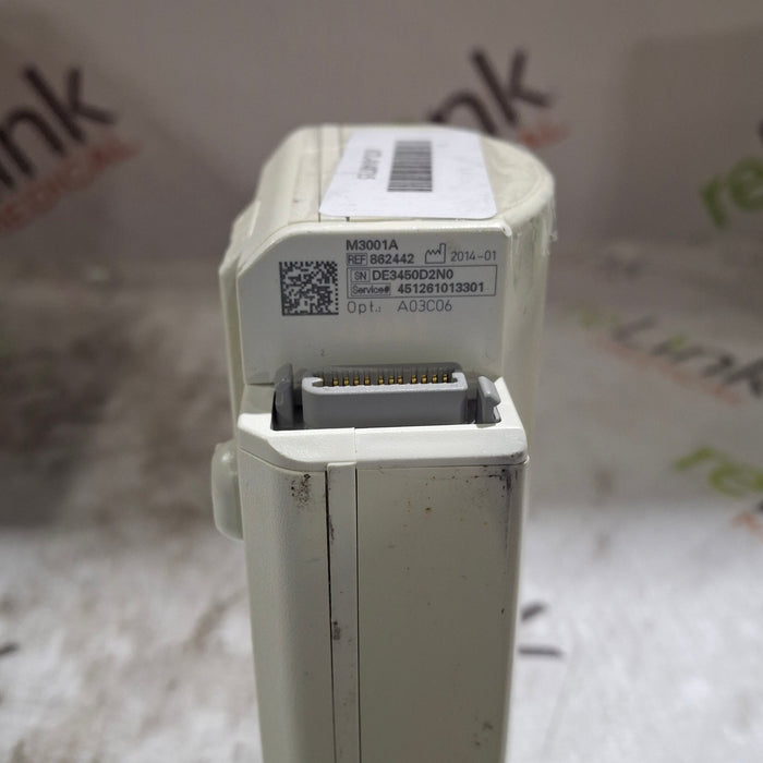 Philips M3001A-A03C06 Masimo SpO2, NIBP, ECG, Temp, IBP MMS Module