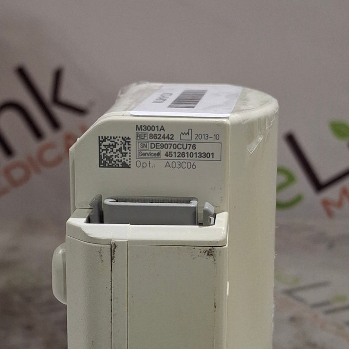 Philips M3001A-A03C06 Masimo SpO2, NIBP, ECG, Temp, IBP MMS Module