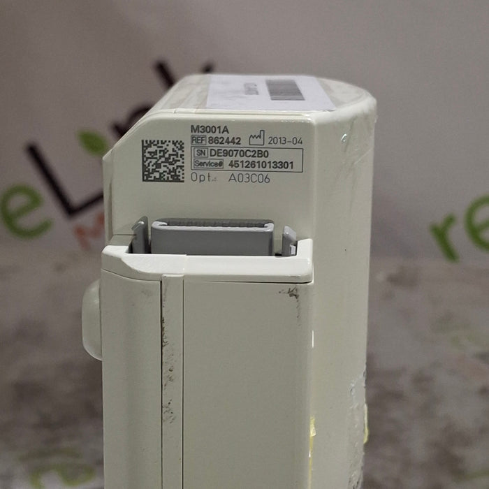 Philips M3001A-A03C06 Masimo SpO2, NIBP, ECG, Temp, IBP MMS Module