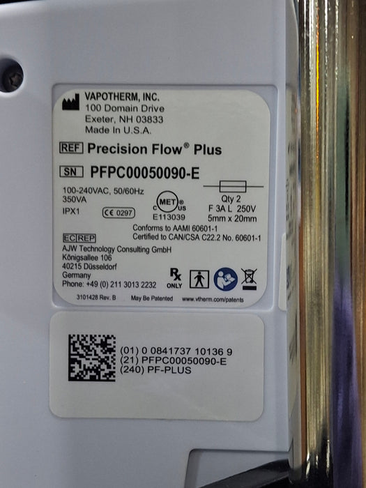 Vapotherm Precision Flow Plus Meter Humidifier