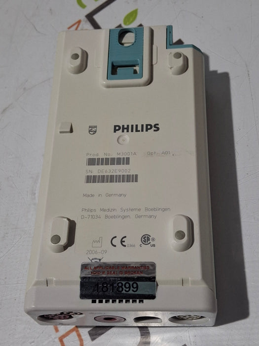 Philips M3001A-A01 Fast SpO2, NIBP, ECG MMS Module