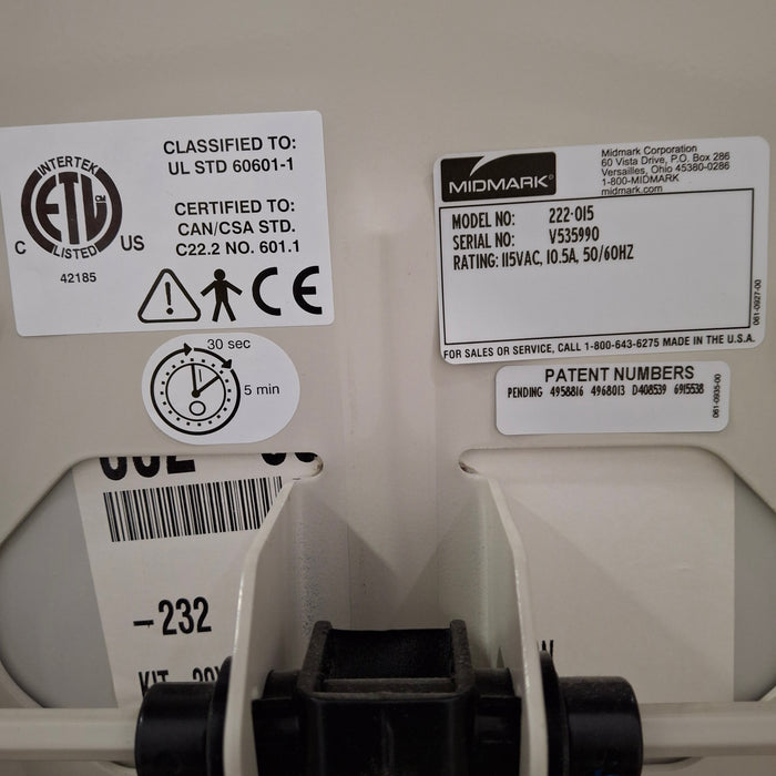 Midmark 222 Procedure Chair