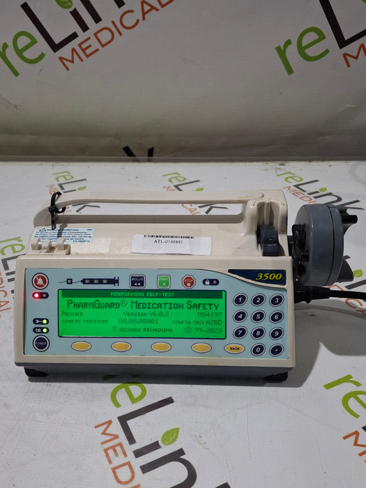Smiths Medical Medfusion 3500 Version 6 Syringe Infusion Pump
