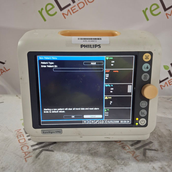 Philips SureSigns VM6 Vital Signs Monitor