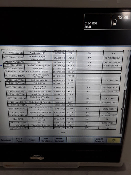 GE Healthcare Carescape B450 Critical Care Patient Monitor