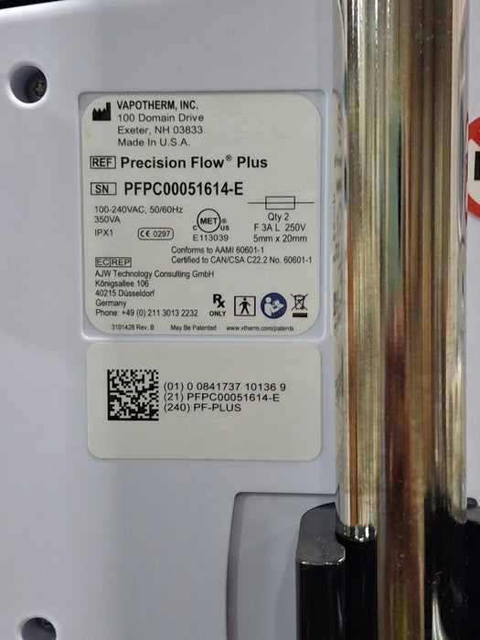 Vapotherm Precision Flow Plus Meter Humidifier