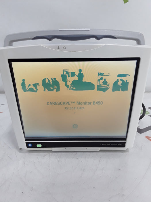 GE Healthcare Carescape B450 Critical Care Patient Monitor